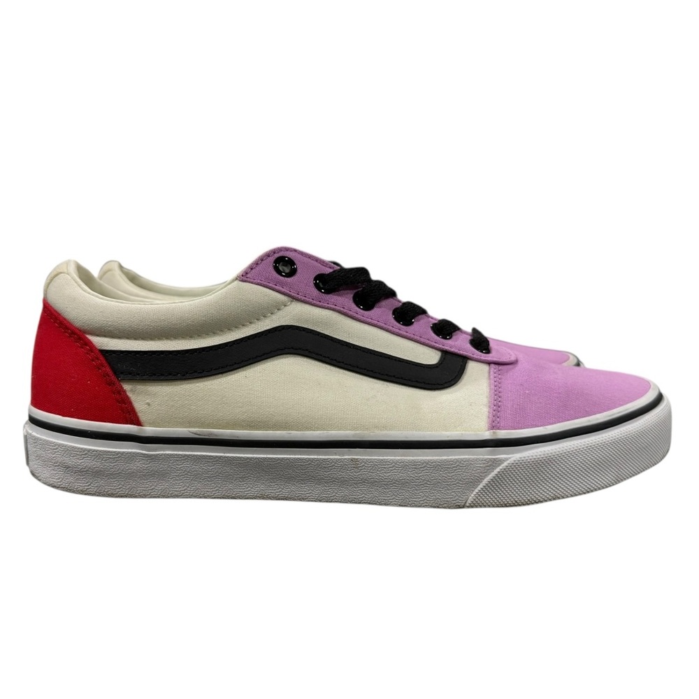 Vans Old School Off The Wall Skater Shoes
Sneakers Black White Purple Red W 10